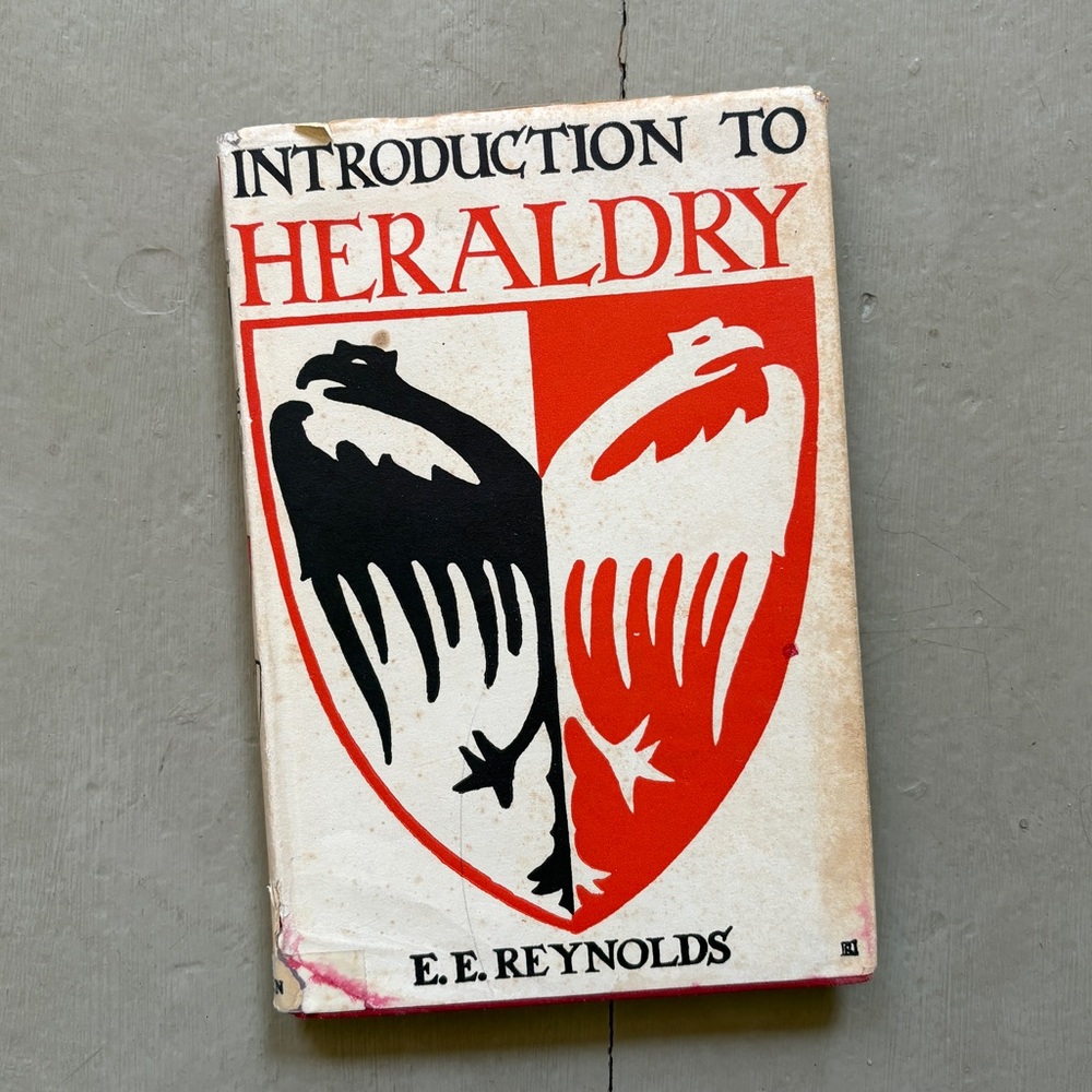 1953 Introduction to Heraldry Crests Coat of Arms Heraldic Lion Rampant Blazon